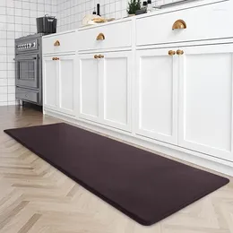 Carpets 12mm Thick Anti-Fatigue Kitchen Mat Cushioned Comfort Floor Anti-Slip Waterproof Rug PVC Extra Support Standing Pad