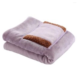 Blankets USB Electric Heating Blanket - Soft And Portable Warmer For Shoulders Neck Back Legs