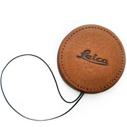 High Quality Handmade Genuine leather Lens Cap Camera Cover for leica Q typ116 QP Q2 Q3 240327