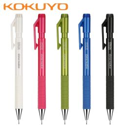 Pencils Japan KOKUYO Mechanical Pencil PSP202 Hexagonal Rod 0.7/0.9/1.3 Jelly Student Not Easy To Break Lead Activity Pencil Stationery