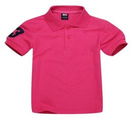 Kids TShirt Designer Polo Baby Boy Girls Shirts Embroidery Horse Clothing Children Polos Shirt9058269