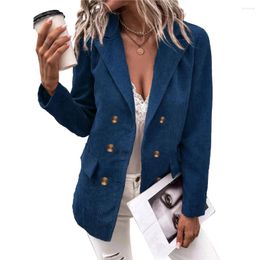 Women's Suits Jacket Outwear Blazer Coat Ladies Long Sleeve Open Front Cardigan Autumn Comfy Fashion