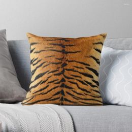Pillow Faux Siberian Tiger Skin Design Throw Luxury Cover