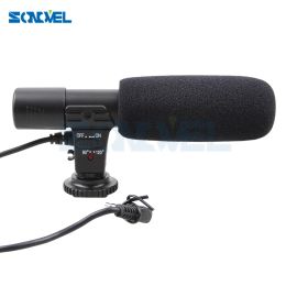 Microphones Mic01 Professional Camera External Stereo Microphone For Nikon D7500 D7200 D5600 D5500 D5300 D5200 D3300 D810 D750 D500 D5 D4