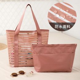 Storage Bags Double Portable Transparent PVC Bag Multi-Functional Toiletries Organise And Cosmetics