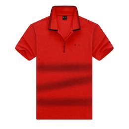 Bosss Polo Shirt Mens Polos t Shirts Designer Casual Business Golf T-shirt Pure Cotton Short Sleeves T-shirt Usa High Street Fashion Brand Summer Top Clothing Wme7