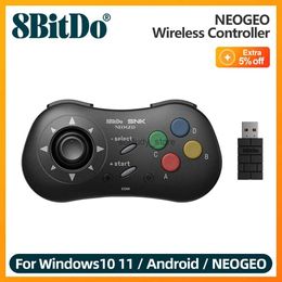 Game Controllers Joysticks 8BitDo - NEOGEO wireless game controller game board for Windows 10 11 Android and NEOGEO mini Q240407