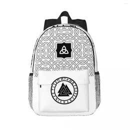 Backpack II Rune Circle (Variant I) Backpacks Boys Girls Bookbag Fashion Children School Bags Laptop Rucksack Shoulder Bag