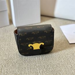 Designer Mini Purse Pure Cowhide Shoulder Bags Classic Lipstick Bags Triumphal Women Mens Luxury Cross Body Bags High Quality Purse