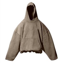 Mens Oversize Short Style Hoodies Odm Designer Custom 100%cotton Plus Size Unisex Sweatshirt Wholesale Men Blank