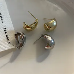 Stud Earrings 2024 Design Waterdrop For Women Thick Teardrop Chunky Party Wedding Fashion Jewellery Eh004