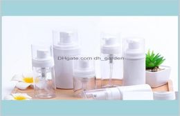 Bottles Packing Office School Business Industrial 30Ml 60Ml Plastic Clear White Foam Pump Soap Mousses Liquid Dispenser Foaming Bo1693296