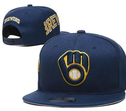 "Brewers" Caps 2023-24 unisex baseball cap snapback hat Word Series Champions Locker Room 9FIFTY sun hat embroidery spring summer cap wholesale A5
