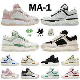 sneaker plate-forme casual shoes cream black amirir Ma 1 white 2 luxury mint green designer zapato red brown dhgate.com scarpe ma1 ma2 dhgates walk platform trainer