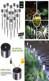 LED Solar Lights Led Lawn Light Stainless Garden Outdoor Sun Light Corridor Lamp Outdoor Garden Lamp Solar Powered Colored Solar L7310033