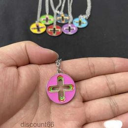 Fashion Unisex Pendant Necklaces Homer Frank Ocean Hip Hop Punk Lucky Clover Enamel Drop Glaze Necklace for Men Women Girls Party Jewelryqpse