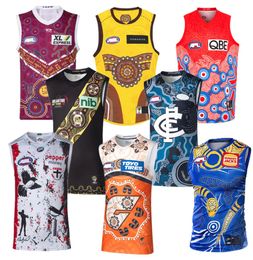 afl All teams jersey 2023 CARLTON BLUES GOLD COAST SUNS geelong GUERNSEY Fans Tops Tees singlet MELBOURNE DEMONS AFL jerseys shirt1478389