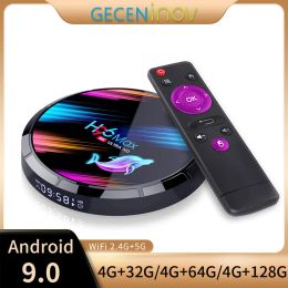 Box H96 MAX X3 Android 9.0 Smart TV Box 8K 1000M Amlogic S905X3 2.4G 5G Wifi 1080p 4GB RAM 64GB 128GB ROM Media Player Set Top Box
