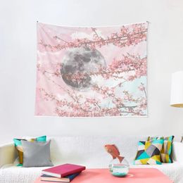 Tapestries Spring Moon Tapestry Home Decorating Decoration Bedroom Aesthetic Room Decor