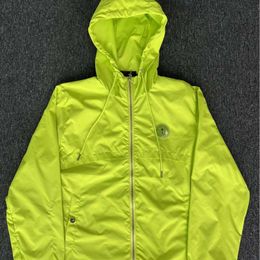 Novo produto de outono da TRAPSTAR, casaco de trincheira amarela da rua, jaqueta de assalto com capuz de mangas compridas, casual e versátil