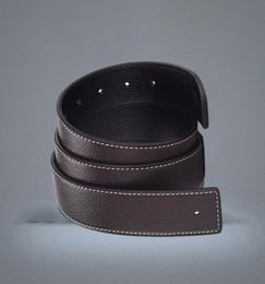 Fashion Men Designer Business Smooth H Buckle Mens women Belts For Luxury Belt With Box8113195