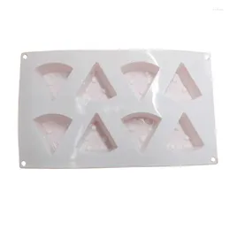 Baking Moulds 8 Holes Cheese Mousse Mould Cake Mould Chocolate DIY Ice Cream Moulds Silicone Drop