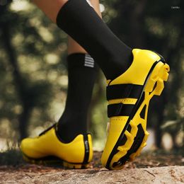Cycling Shoes Sneaker Mtb Flat Road Footwear Bike Cleat Mountain Men's Man Speed Bicycle Sneakers Shoe Pedal Clit Clip