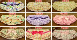 Summrer New baby cotton tassel bloomers Infant Chevron Satin Bloomers cute baby shorts girls chevron pants baby diaper cover SML9417113