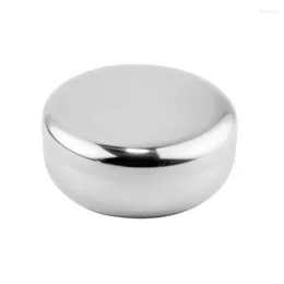 Bowls Unbreakable Silver Healthy Safe Bowl Rice Korean Stainless Steel Traditional Outdoor Camping Fashion High Quality