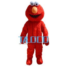 High quality Sesame Street Red Elmo Monster mascot costume Cartoon Fancy Dress9527953