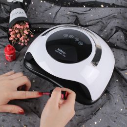 Dryers Pro Nail Lamp 72W/120W Gel Lacquer Dryer Machine UV Curing Light Pedicure Manicure Lamp LED Nail Lamp With Timer Auto Sensor