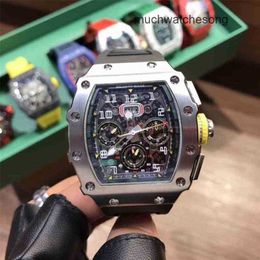 Luxury Watches Replicas Richadmills Automatic Chronograph Wristwatch Imported Movement Wine Barrel Tourbillon Business Designer Waterproof Wristwatches