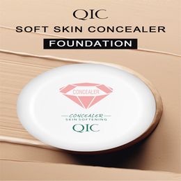 QIC Concealer Weckeler Concealer Фонд темный кружок Акне Марк крышка Пятно водонепроницаемой макияж с прыщами в лицо