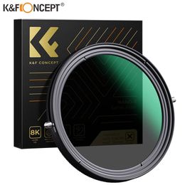 K F Concept 2in1 Variable ND FilterCPL Circular Polarising Philtre 67mm 72mm 77mm 82mm 95mm ND2 to ND32 for Camera Lens 240327