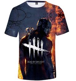 Escape t shirt Dead by Daylight short sleeve tops Trapper game tee Colorfast print gown Unisex all size clothing Quality tshirt4310384