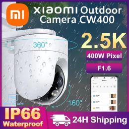 Mice Xiaomi Smart Outdoor Camera Cw400 2.5k Mi Home 2k Aw300 Wifi Ip Security Surveillance Cctv Webcam Motion Track Full Colour Camera