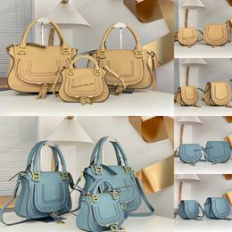 Marcie Small Double Carry Borse Punti da sella a sella Mandate Designer Specatore Borse per spalle tote Oblique Borse di Luxio di Luxurys