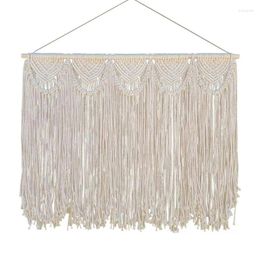 Tapestries Woven Wall Mounted Tapestry Macrame Decor Portable Boho Decoration Bohemian For Living Room Porch