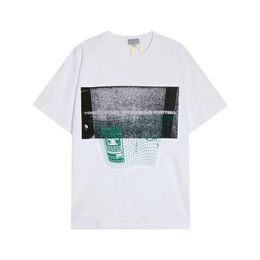 Men's T-Shirts Summer New CAVEMPT White T-shirt High Quality 1 1 Top Loose Casual Mens Womens C.E CAV EMTP Oversized T-shirt J240402