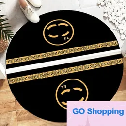 High-end Brand Semi-Circular Floor Mats Carpet Door Mat Entrance Hall Floor Mats Bathroom Bathroom Door Absorbent Non-Slip Mat