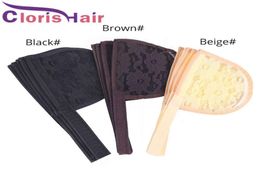 Stretchy Base For Making Ponytail 5Pcs Ponytails Hairnet Hair Bun Afro Puff Wrap Around Pony Tail Weaving Net8651699