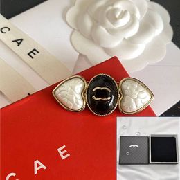 Luxury Gold-Plated Brooch Brand Designer Designs High-Quality Brooches For Charming Women High-Quality Boutique Gifts Brooch Boxes Gatherings Birthdays