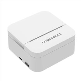 Calculators LUCK JINGLE Sticker Printer Machine Mini Bluetooth Inkless Thermal Photo Printer Compatible with Android IOS