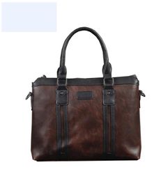 Men Handbags Briefcases Lawyer Leather Handbag Computer Laptop Bag Shoulder Bags Waterproof Office Portable Bag for xiaomi Lenovo6075805