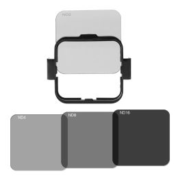 Accessories Andoer Square Lens Filter Protector Kit Set(nd2/nd4/nd8/nd16) for Gopro Hero4 Session W/ Filter Mounting Frame Holder