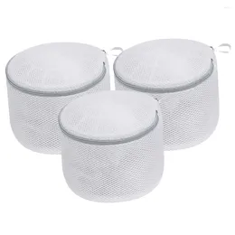 Laundry Bags 3 Pcs Care Bag Mesh Washing Machine Delicates Polyester Net Organizer Travel Toiletries