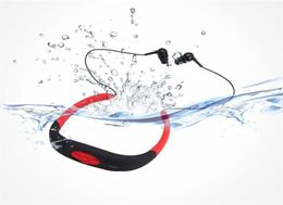 Waterproof 4816GB Swimming Diving MP3 bluetooth player IPX8 Waterproof Underwater Sport MP3 Music Player Neckband Radio Stereo e6652785