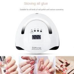 Guns Uv Nail Lamp for Drying Nails Led Ice Lamp for Drying Gel Polish Timer Auto Sensor Manicure Tools Professional Art Nail Supplies