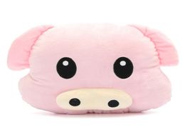 Cute Pig Piggy Soft Pillow Pink Emoticon Cushion Plush Toy Stuffed Doll Gift Doll Hold Pillow Stuffed Toy Birthday Gift LA0223279077