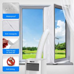 Jackets Universal Air Lock Window Seal Cloth Plate 3/4m Hot Airs Stop Conditioner Outlet Window Sealing Kit for Mobile Air Conditioner